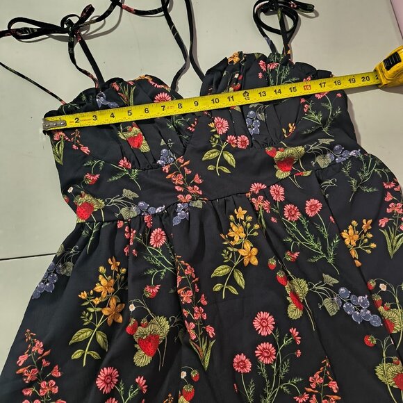 Cider Womens Clothing Plus Size Navy Blue Summer Dress Halter Top 2XL NWT - Picture 8 of 16